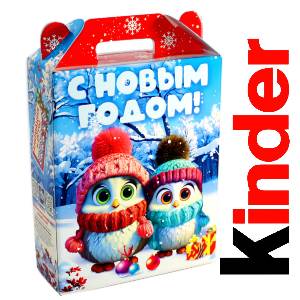Детский подарок на Новый Год в жестяной упаковке весом 830 грамм по цене 3297 руб в Бодайбо